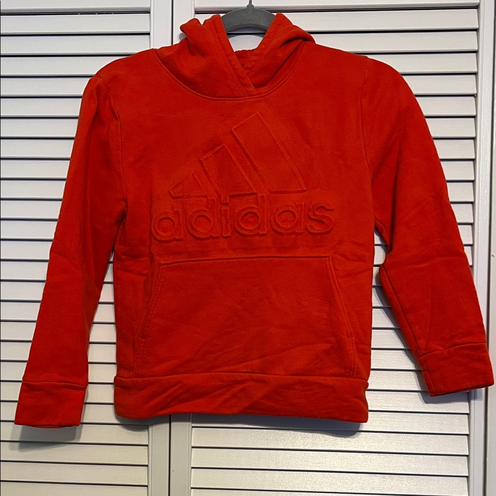 Adidas Kids Bold Red Hoodie